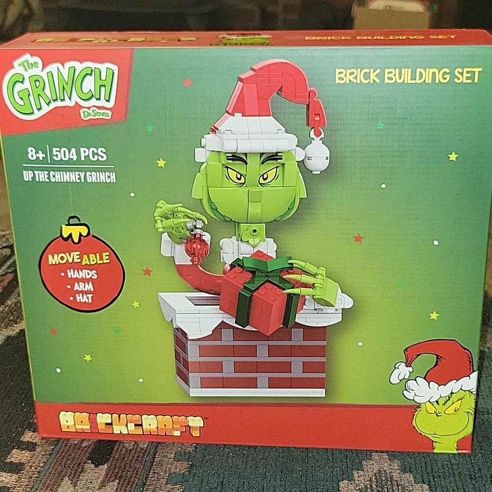 Grinch brickcraft set
